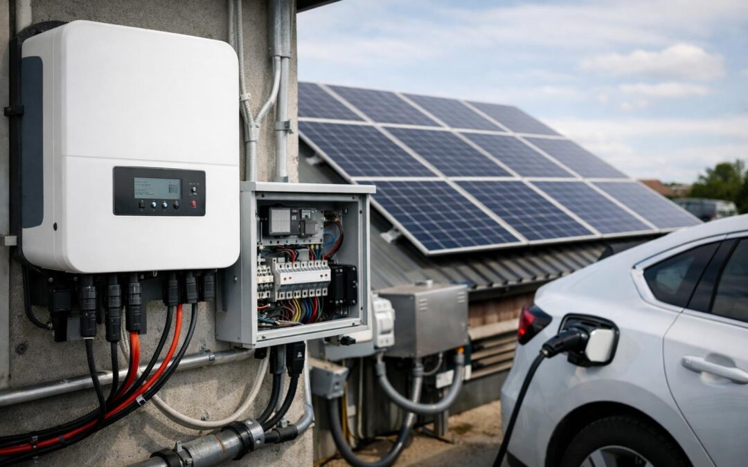 Cargador de coche eléctrico no carga con placas solares: causas y solución